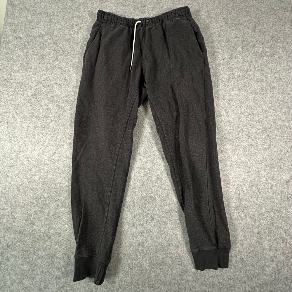 Nike Move To Zero Joggers Mens Large Black Fleece Drawstring Sweatpants